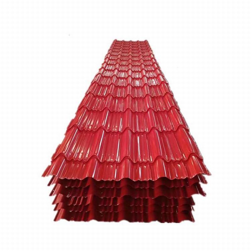 China 
                        PPGI Roof Sheets Colorful Corrugated Roofing Sheet Fence Panels Roof
                     supplier