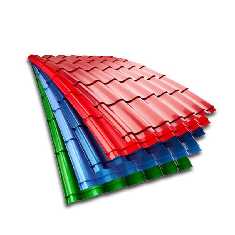 Prepainted Gi / PPGI / PPGL Color Coated Galvanized Steel Roof Sheet