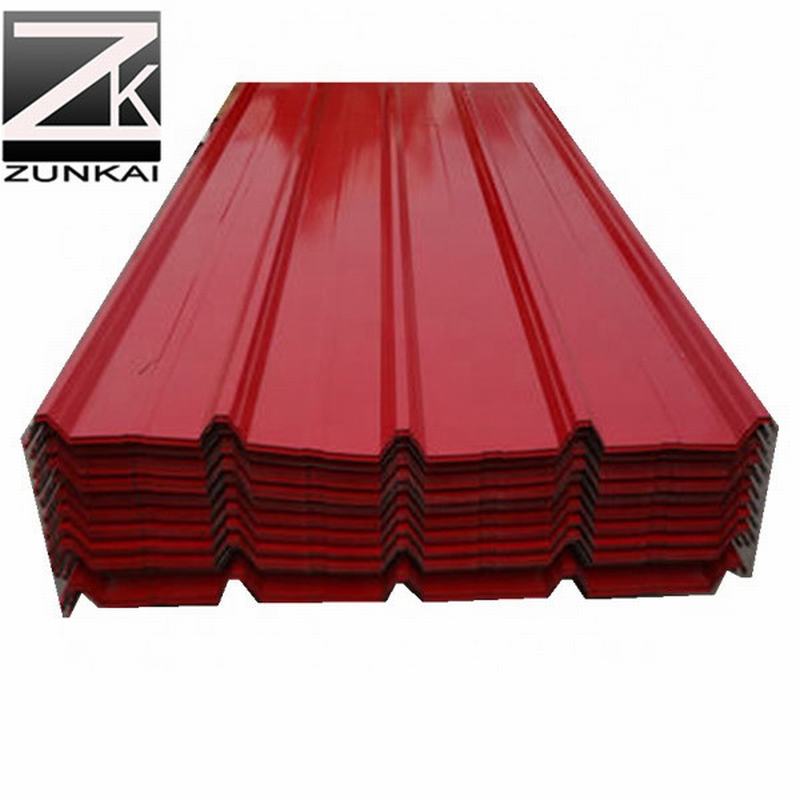 Roof Sheets Per Sheet Corrugated Sheet, Colored Galvanized Steel