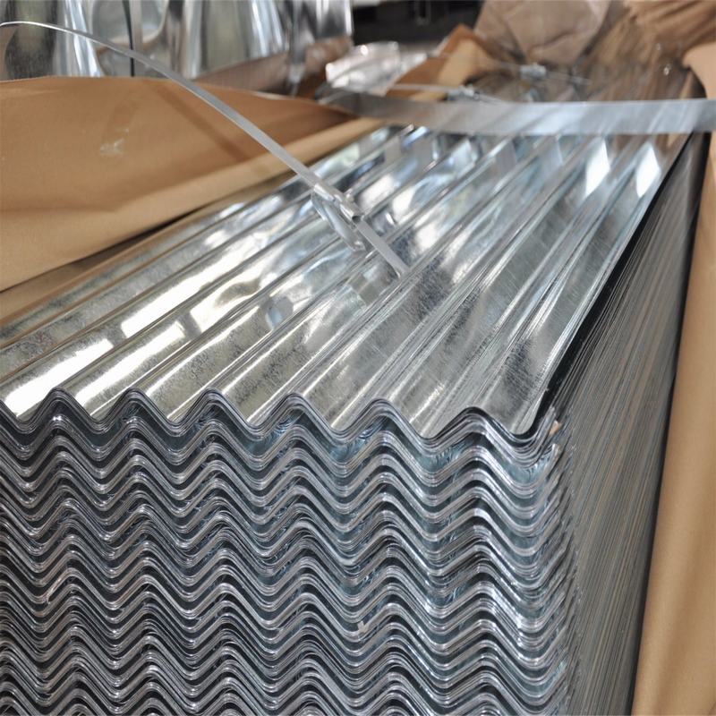 Galvanized Corrugated Sheet Metal Curved Iron Steel Roof Plate Metal Roofing Used Galvanized Corrugated Sheet