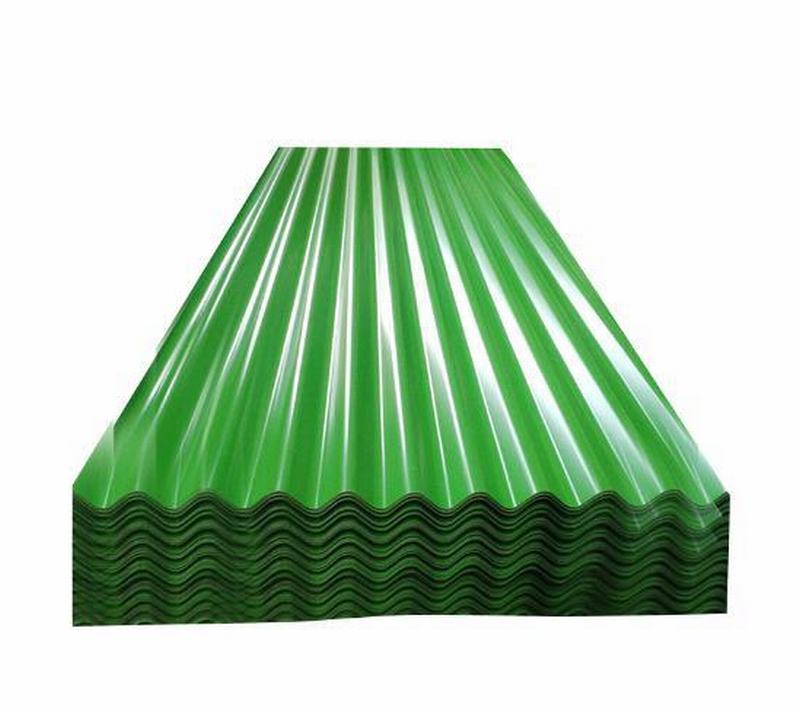 
                        High Quality Cold Rolled 0.46mm Thick Z275 Zinc Coated Steel Plate Color Painted Corrugated Steel Roofing Sheet
                    