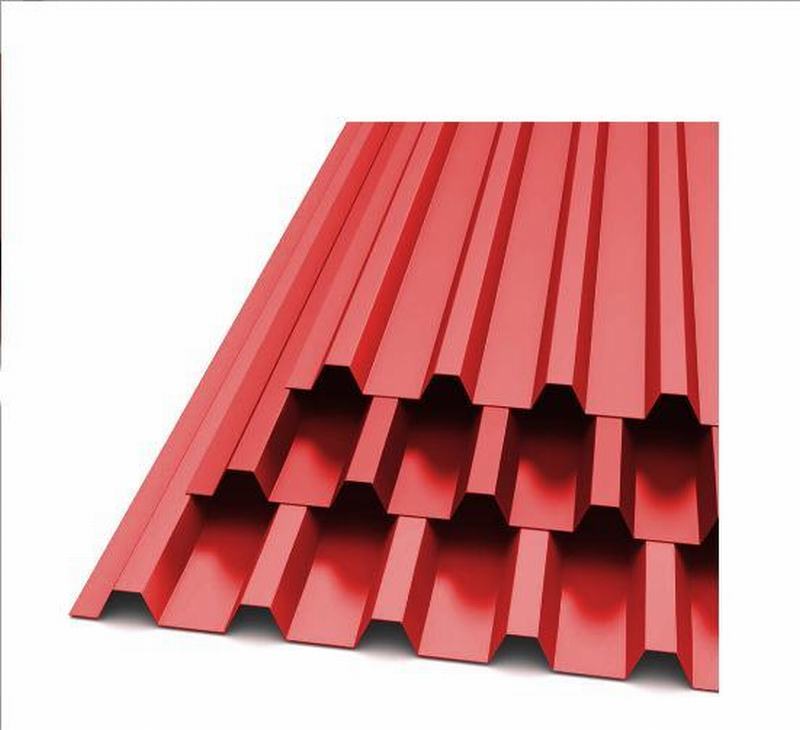 High Quality Corrugated Roof Tiles 0.65mm Thick Glazed PPGI Prepainted Roofing Sheet Plate Price