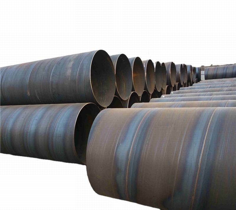 Large Dia Q195 LSAW Straight Seam Welded Carbon Steel Water Line Pipes