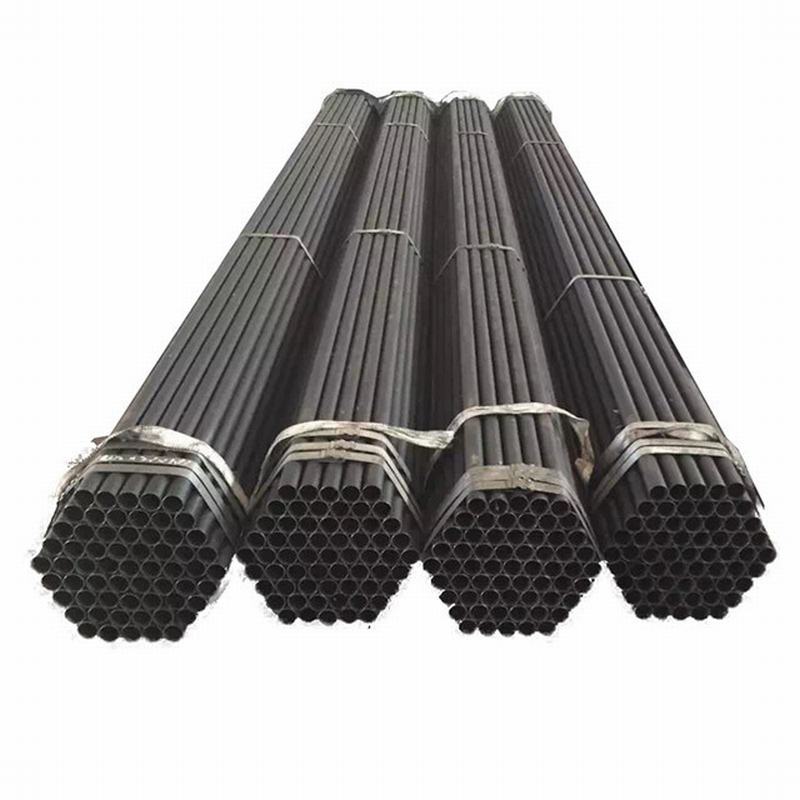 ASTM High Quality&Cheap Struct Black Round Steel Pipe Hot Rolled Hollow Section ERW Carbon Black Annealed Round Steel and Tube