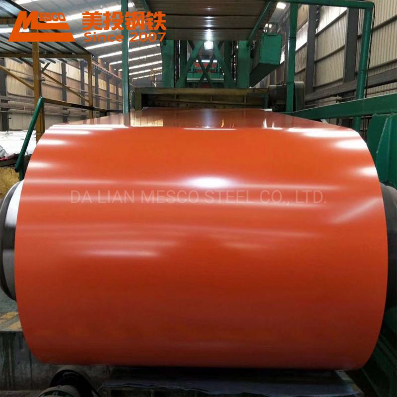 China 
                                 PPGI Prepainted Color de la bobina de acero galvanizado recubierto de acero Mesco                             proveedor