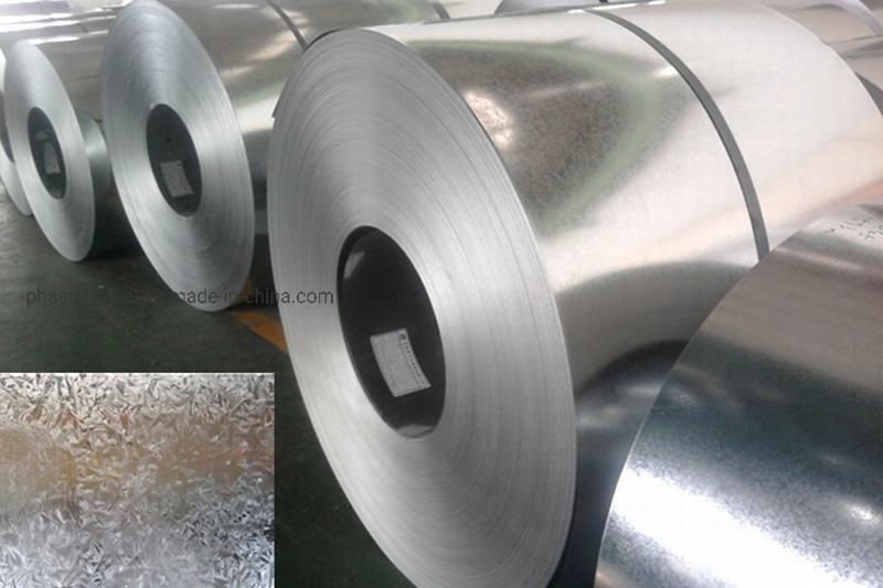 
                                 0,38 mm GI épais acier galvanisé à chaud, bobine en métal galvanisé Feuille de haute qualité                            