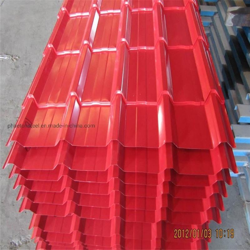 Building Material Dx51d Z30~Z275 Zinc Coated Roofing Sheet Asbestos Sheet Corrugated Roofing Polycarbonate Roof in Southeast Asia