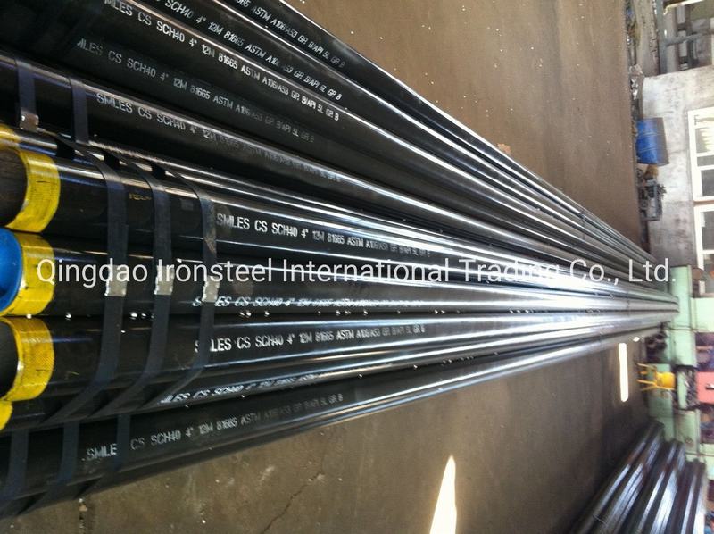 API 5L/ ASTM A53/ASTM A106 Grade B Hot Rolling Seamless Steel Pipe 1′′*Sch40