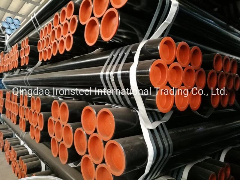 API 5L Psl1 42/X52/X60 Hot Rolling Seamless Steel Pipe 8′′*Sch40