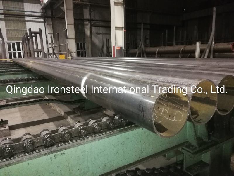 API 5L Standard ERW Hfw Welded Steel Pipe by Gade X42, X52, X60 for Line Pipes