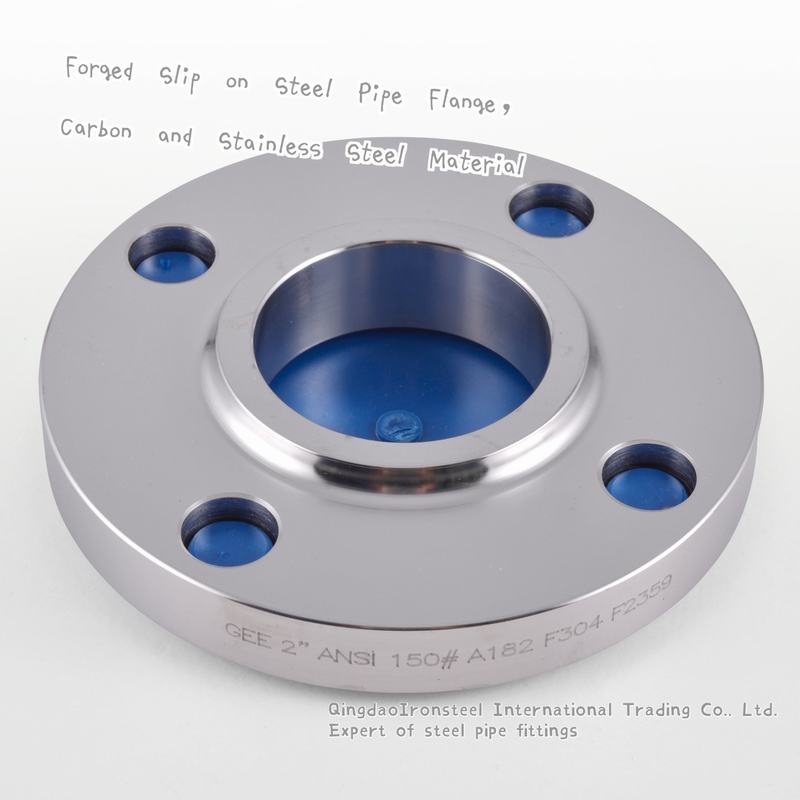 Asme B169 B1647 Astm A105a403 Forged Stainless Carbon Steel Flange Class 150 Wn Flange So 0695