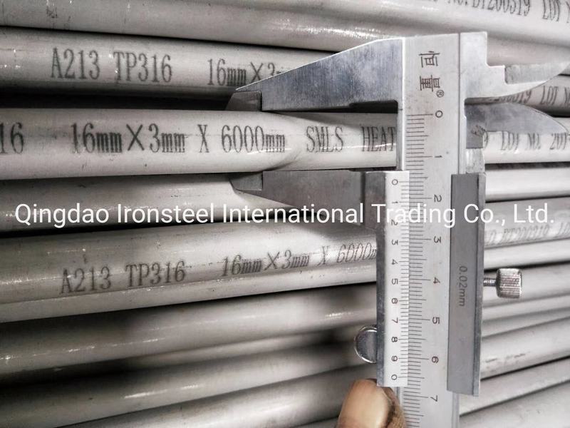 China 
                                 La norma ASTM A312 TP316 soldar tubos de acero inoxidable pulido de recocido y decapado                             proveedor