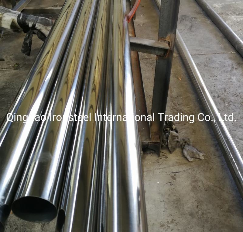 
                                 ASTM A554 TP304, TP304L tubos soldados de aço inoxidável                            