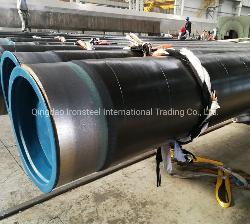 DIN30670 3lpe Coated API 5L X42/X42ms/X52/X52ms Hfw/ERW Welded Steel Pipe for Line Pipe