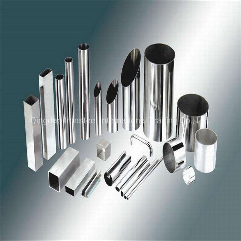 Grade 201/304/304L Mirror Finishing 8K Polished Surface Stainless Steel Pipe Stainless Decorative Pipe