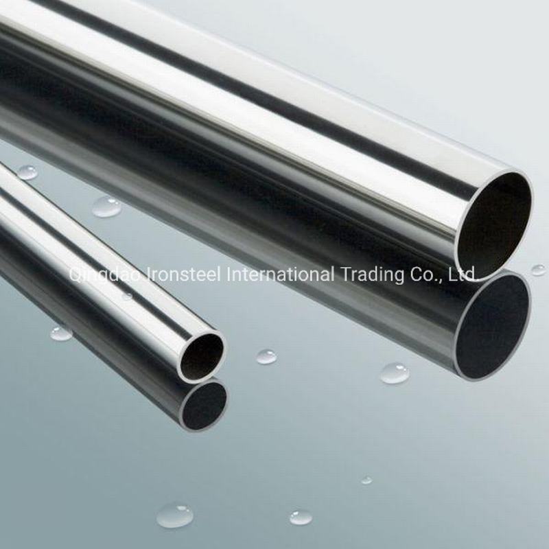 TP304/304L Mirror Finishing 8K Polishing Stainless Steel Decorative Pipe Stainless Round/Square Pipes