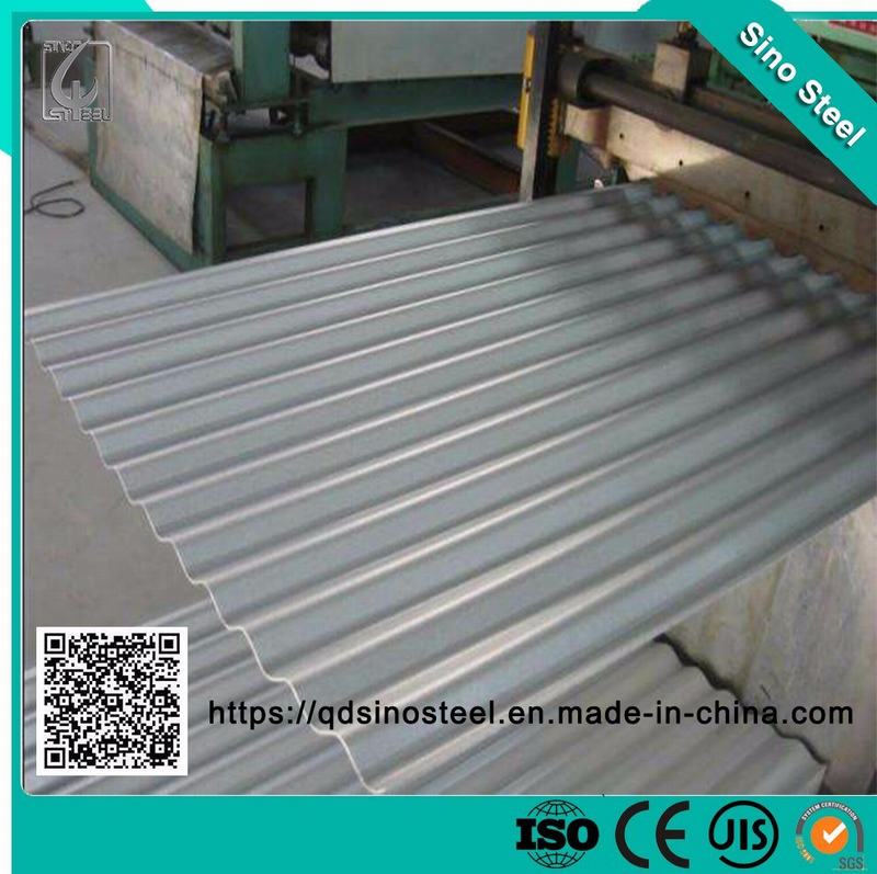 0.17mm Hot Dipped Zinc Coated Corrugated Steel Roofing Tile