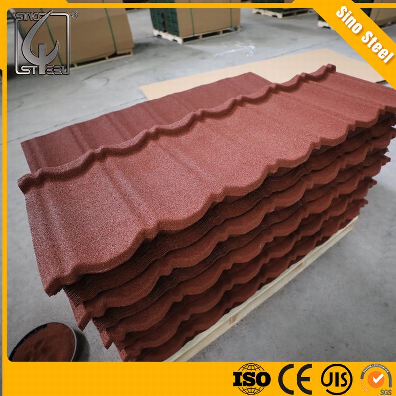 Aluzinc Sheet Colorful Stone Coated Steel for Roof Sheet