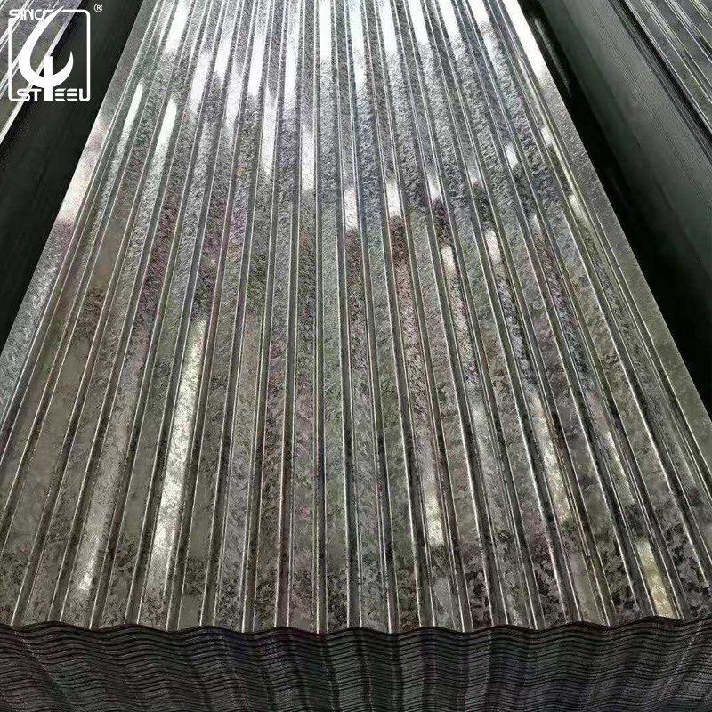 Regular Spangle Galvanized Corrugated Roofing Steel Sheet