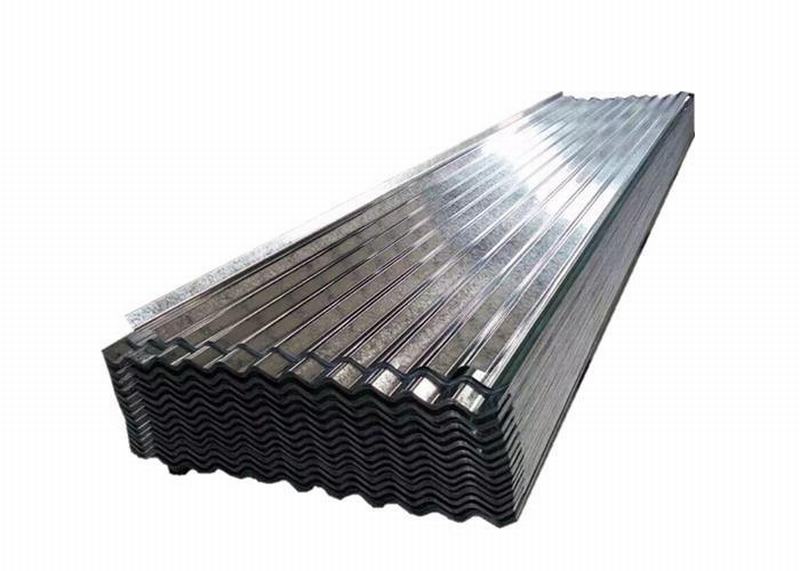 
                                 0,18mm Matériau métallique en acier ondulé en acier galvanisé recouvert de zinc tôle de toit                            