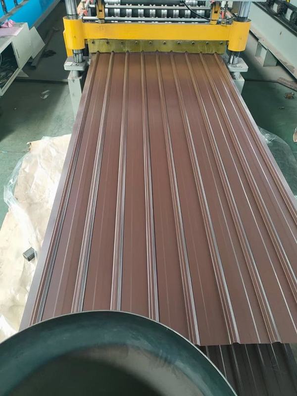 Building Material PPGI Ral Color Corrugated Roofing Sheet Price