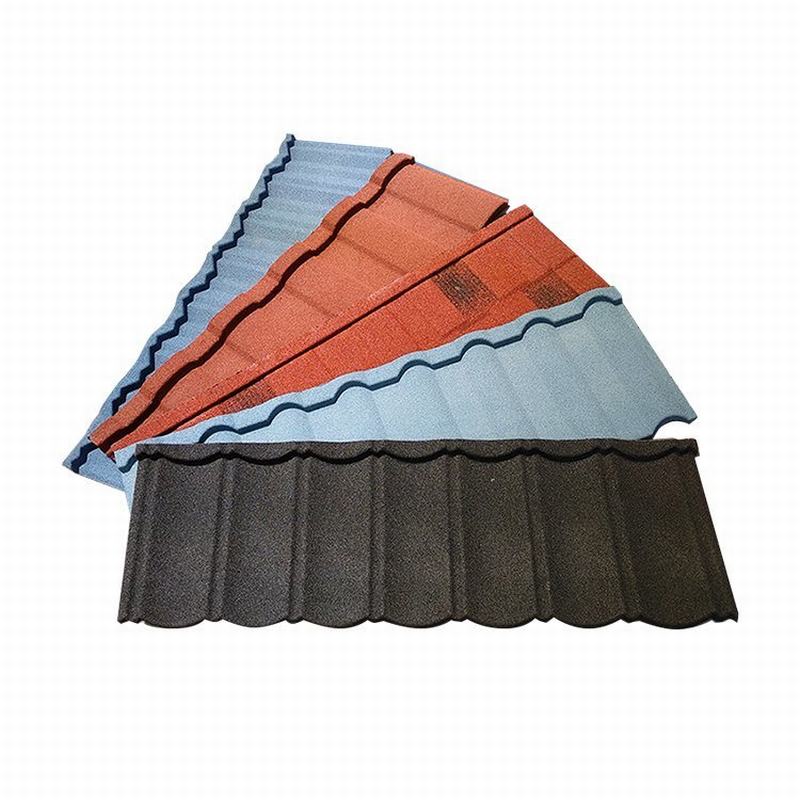 China Manufacturer Stone Coated Metal Roofing Tile Classic Tile