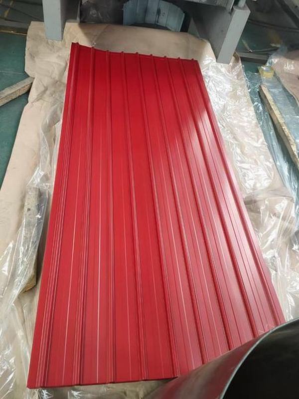Dx51d Hot Dipped PPGI Galvanized 24 Guage Corrugated Steel Roofing Sheets