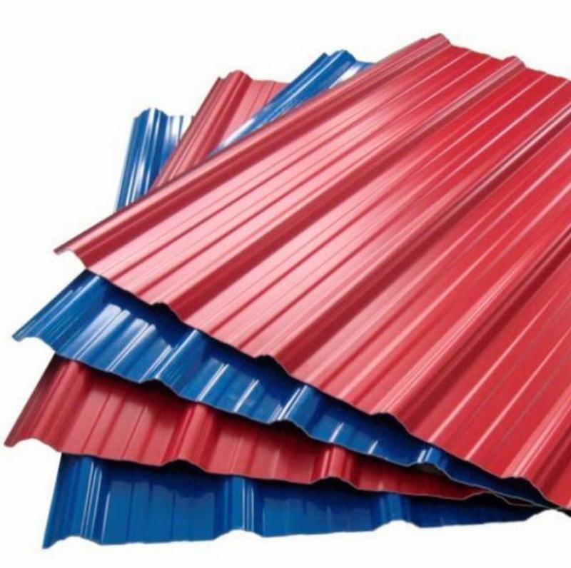 Nanxiang Steel Color Coated Cheap Metal Zinc Corrugated Steel Roofing Sheet