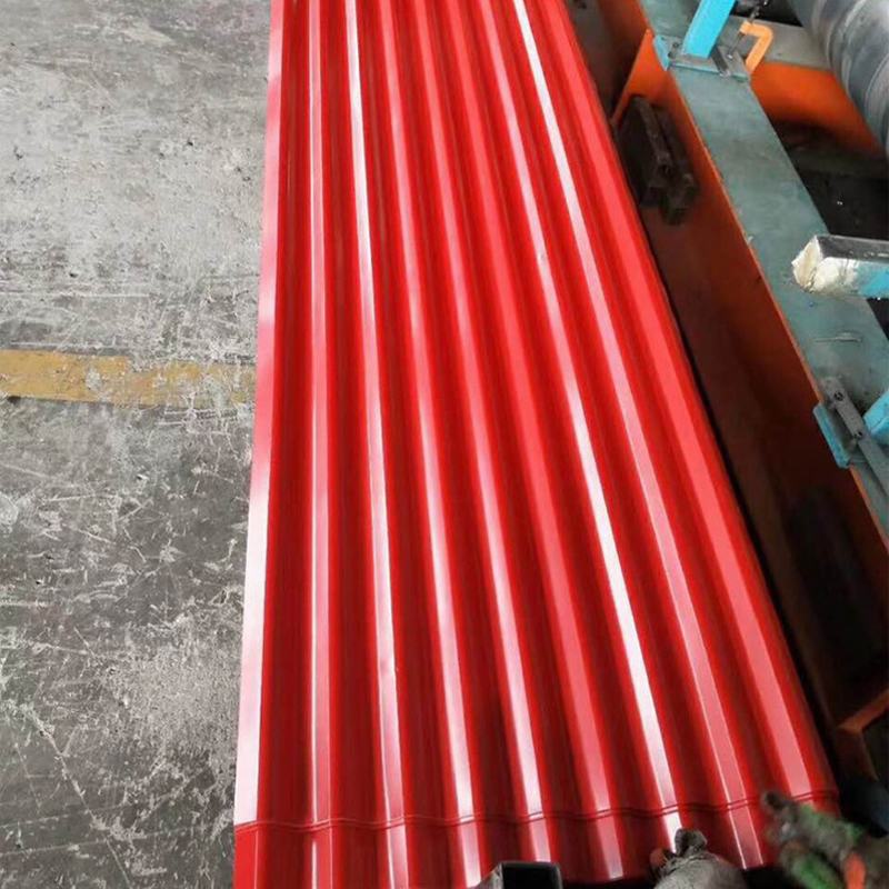 Ral Color Prepainted Galvanized Steel Corrugated Sheet Roofing