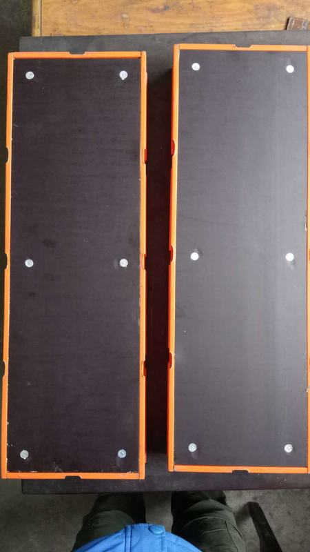 
                                 Système de coffrage de béton en acier plat X-cravate mural standard                            