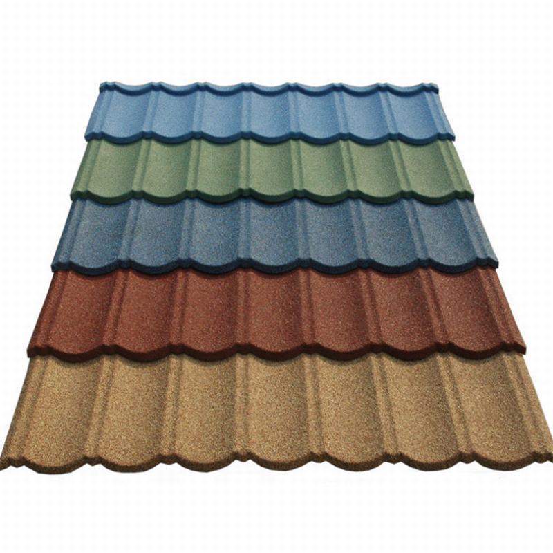 Wholesale Price Aluminium 0.45mm Color Stone Coated Metal Roof Tile