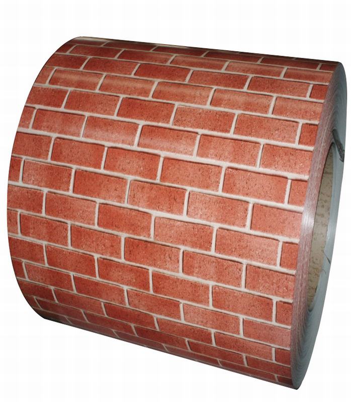 Wood /Stone /Brick Design PPGI PPGL Coil with Low Price Color Coated Steel Coils Well-Known for Its Fine Quality Sheet