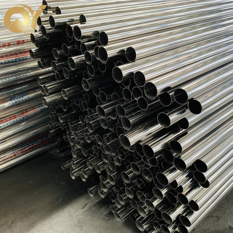 China 
                                 201 304 316 tubos de acero inoxidable con acabado brillante                             proveedor