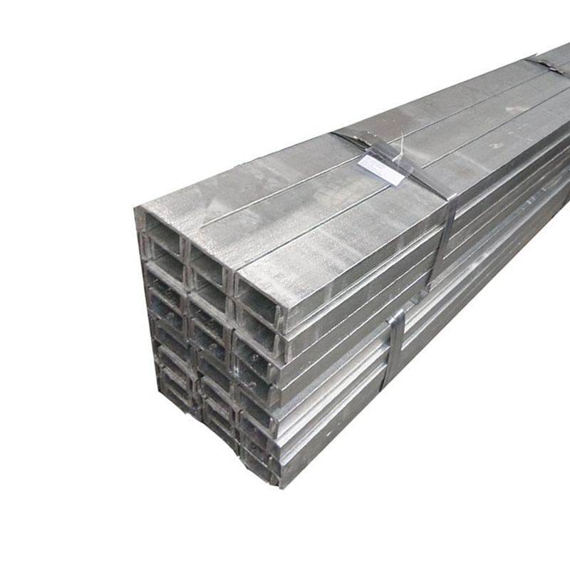 Hot Rolled Steel Channel U Bar for Construction Steel Price Mild Size Perforated C Steel Channel