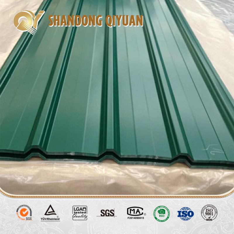 Building Material PPGI Galvanized Steel Corrugated Roofing Sheet