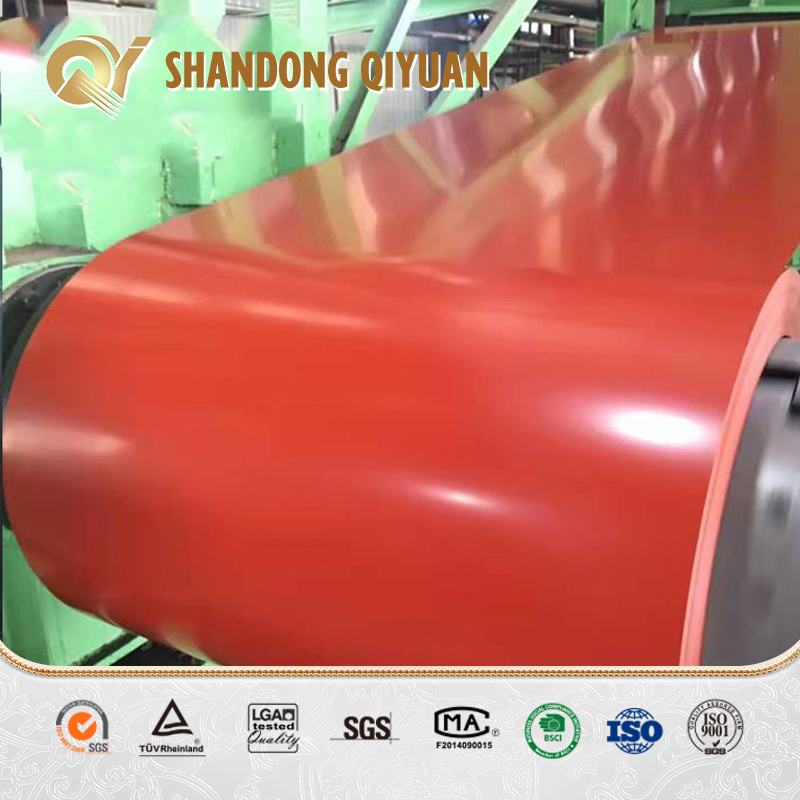 
                                 Fábrica de China Color prepintado bobina fría DC01 PPGI/Gi bobina de acero Con color personalizado RAL                            