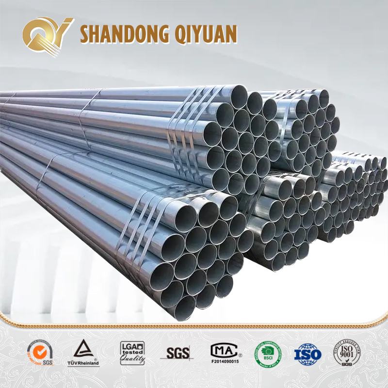 
                                 China Fabricación AZ150 Z275 Tubo de acero galvanizado en caliente Gi tubo redondo de acero con precios baratos                            