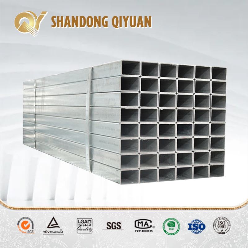 
                                 Q345b fábrica de Tianjin 10X10 Especificação pequeno tubo quadrado galvanizado personalizada                            