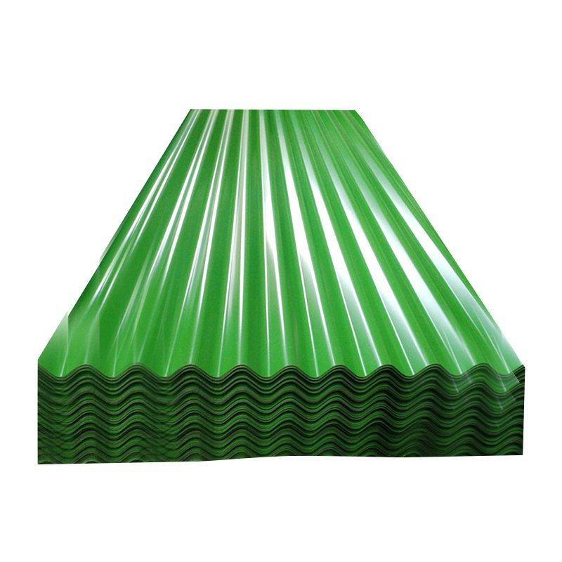 
                                 El mejor precio SGCC DX51d Materiales de Construcción Pre-Painted Color Ral galvanizado recubierto de teja de acero corrugado PPGI Gi metal roofing hoja                            