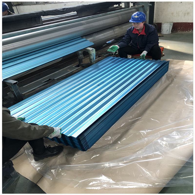 Galvalume Roofing Construction Corrugated Steel Sheet