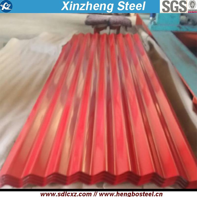 China 
                                 Dx51d SGCC Sgch Hoja de techos de chapa de acero corrugado para materiales de construcción                             proveedor