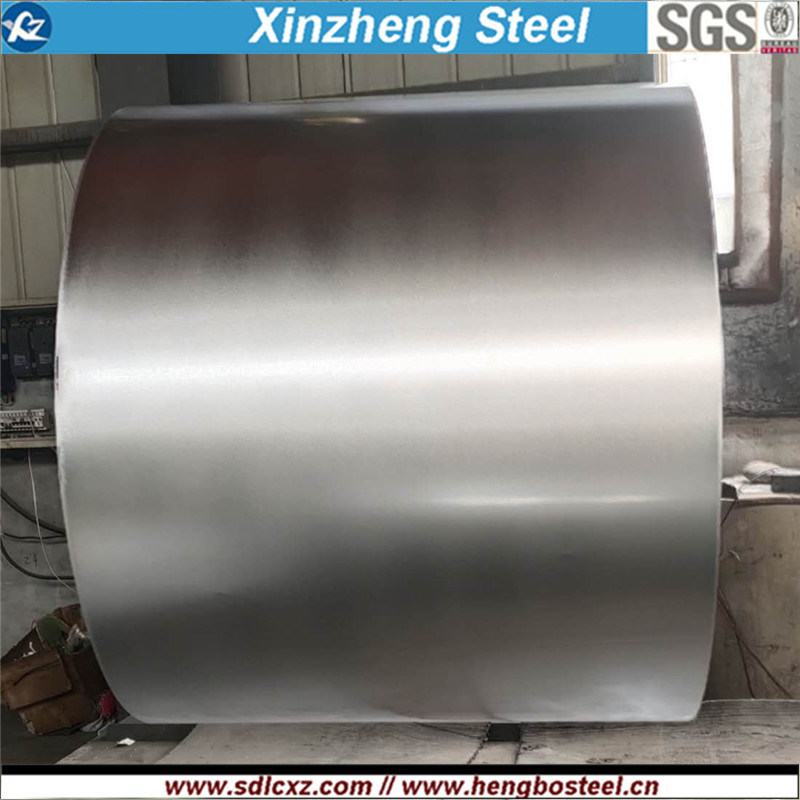 Galvalume Steel Roll, Gl, Zinc Alum, 55% Aluminum, 43.4% Zinc.