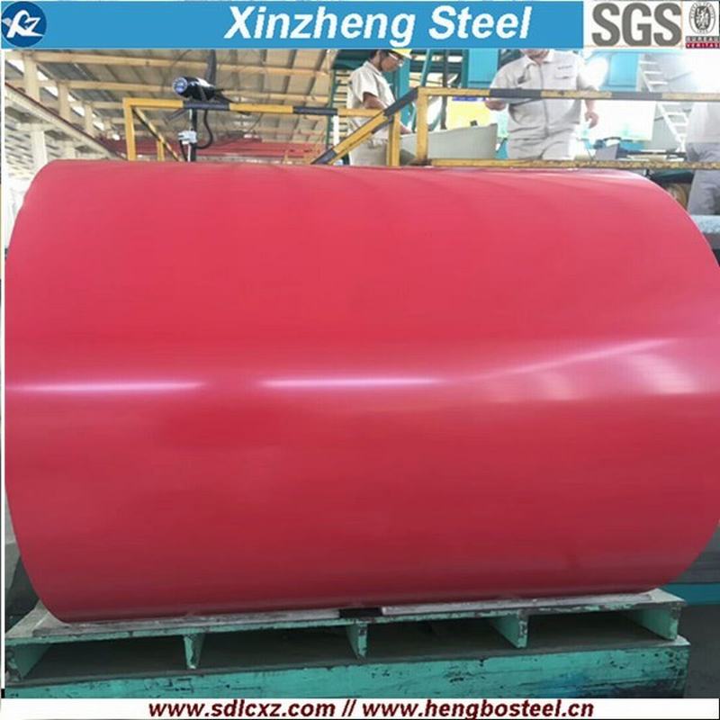 Red Color Building Material Products Prepainted Steel Coil