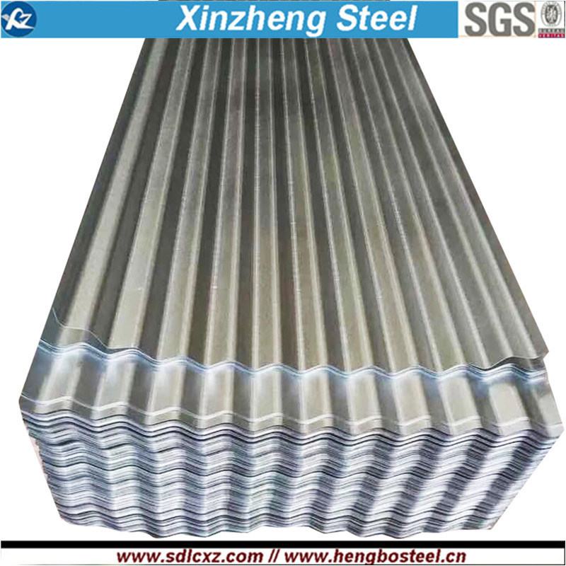 SGS Certification Thickness 0.18mm Regular Spangle Galvalume Steel Corrugated Sheet