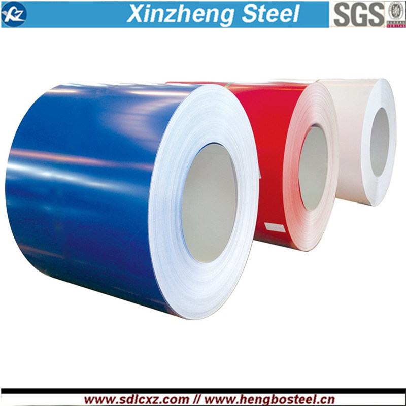 Thickness 0.12mm-1.3mm Ral Color Coated Prepainted Steel Building Material