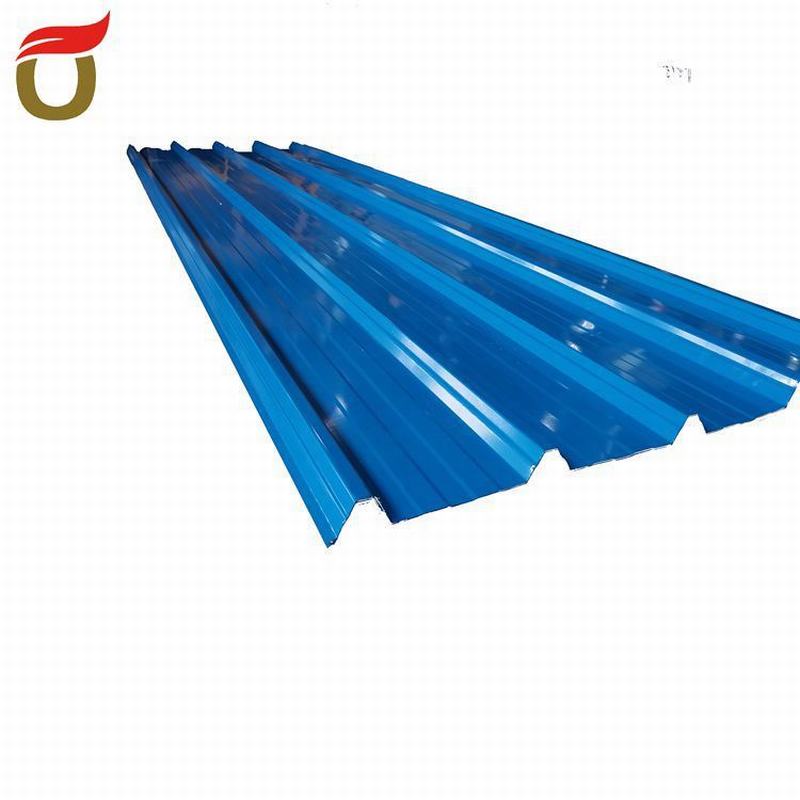 Building Material PPGI Color Coated Prepainted Galvanized Roofing Steel Plate Zinc Color Corrugated Sheet in China 0.27mm 900*1000 Shandong Liaocheng