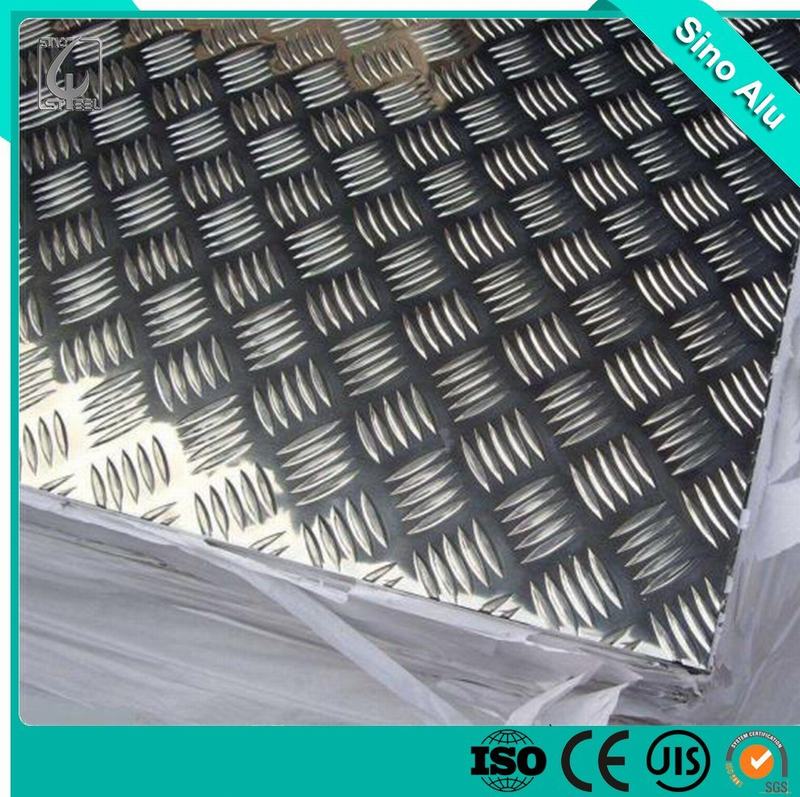 
                                 AA5052 H32 H114 5 Plaque Checkr même qualité de la voie de la plaque en aluminium                            