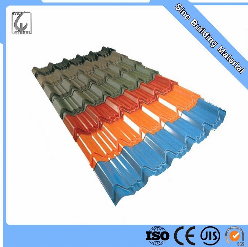 Colour Coated Metal Corrugated Galvanized Roofing Sheet
