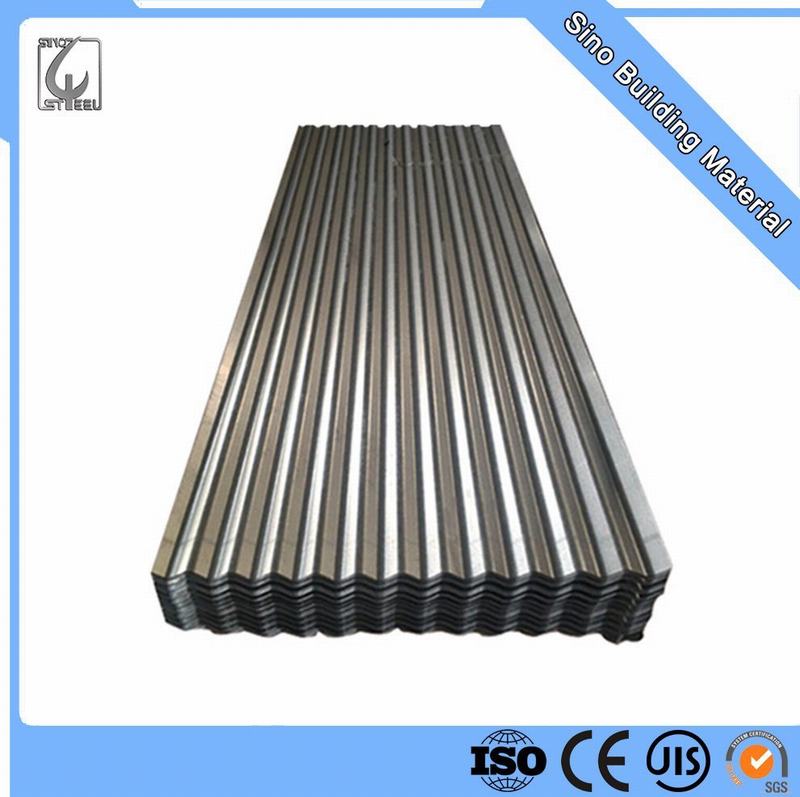 Corrugated Galvanized Steel Sheet Building Material 900mm