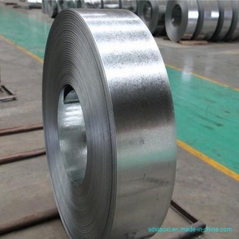 
                                 Bobinas de acero galvanizado recubierto de zinc / hoja / tira directo de fábrica                            